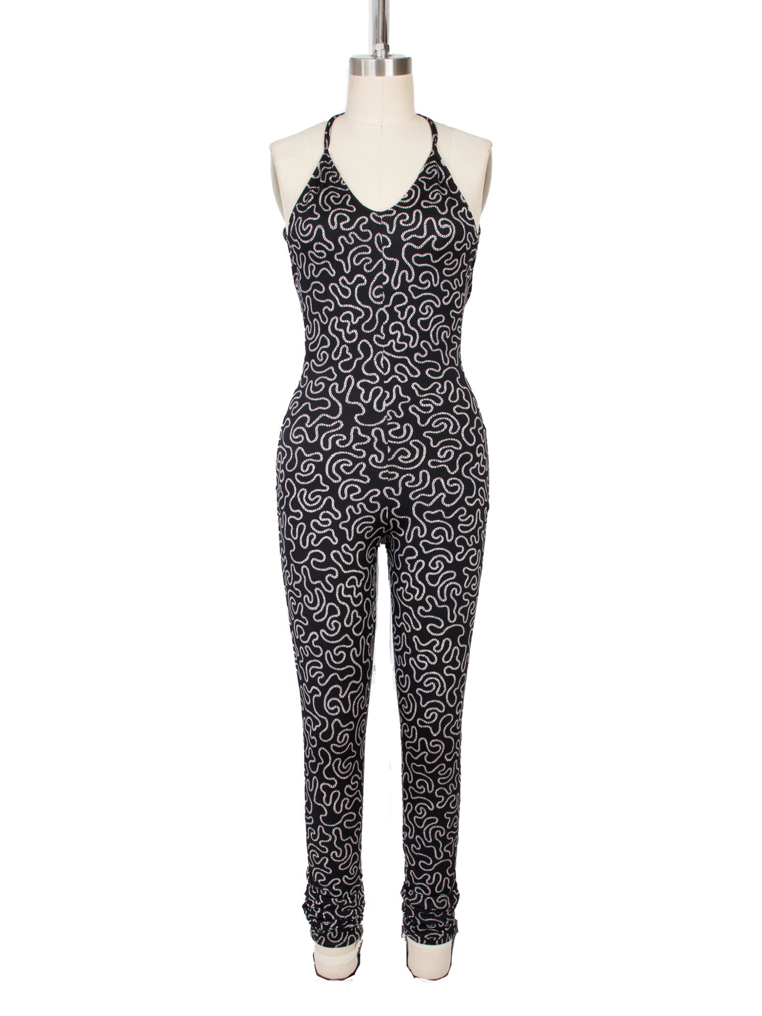 Norma Kamali Squiggle Leotard