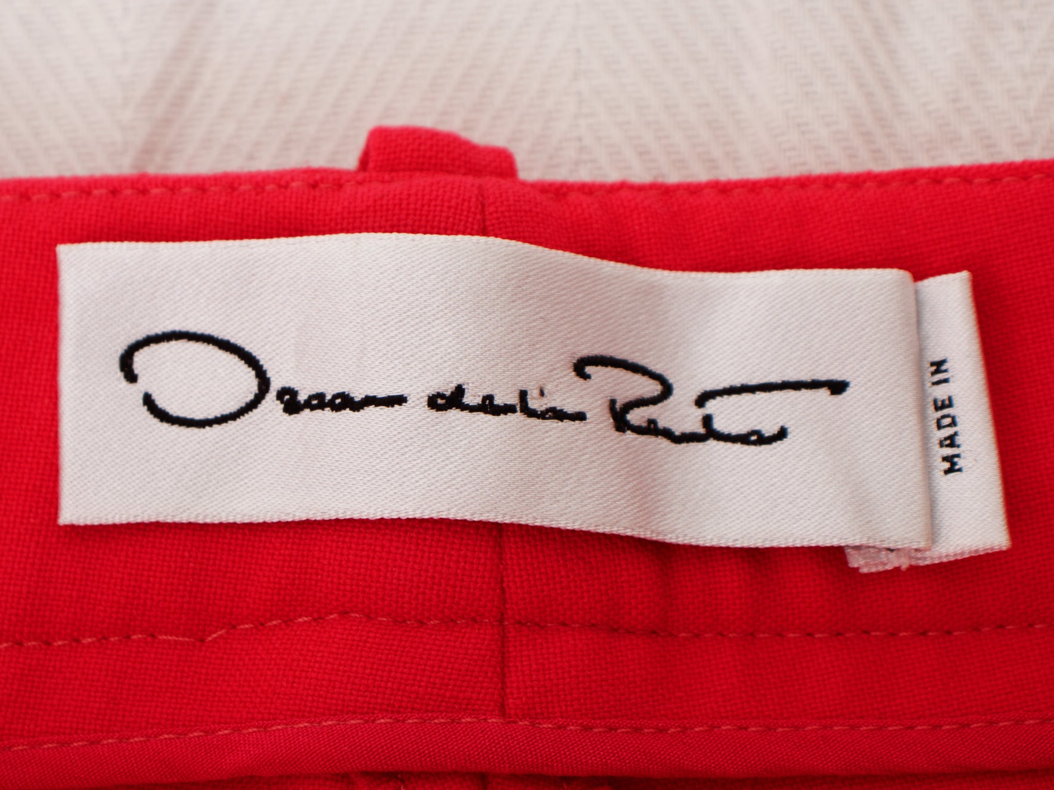 2023 Oscar De La Renta Virgin Wool Pants