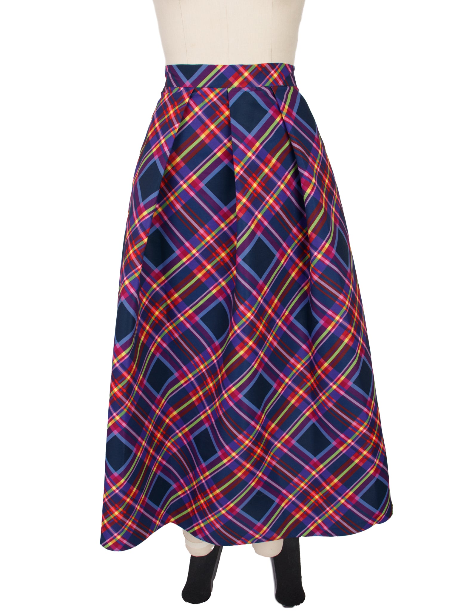 Sachin and Babi Party Plaid Crop Top & Skirt Set