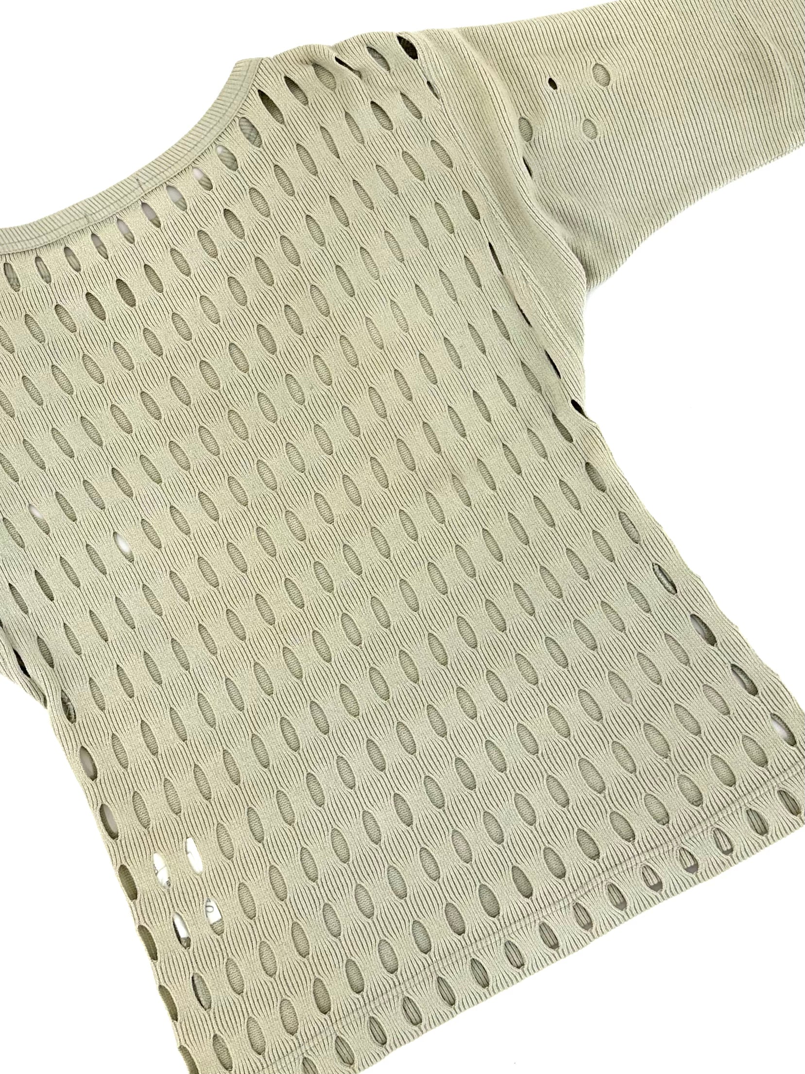 80s Issey Miyake Cutout Knit Sweater | Mercy Vintage 80s Issey Miyake Cutout Knit Sweater | Mercy Vintage