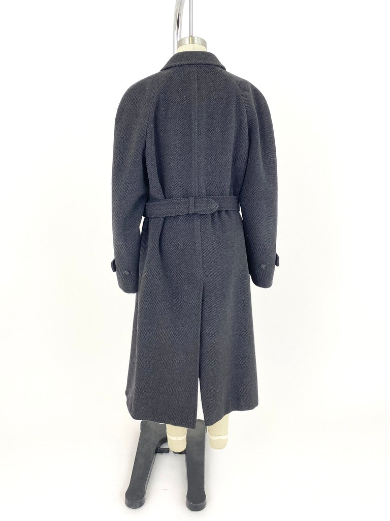 Mani by Giorgio Armani Wool Long Coat