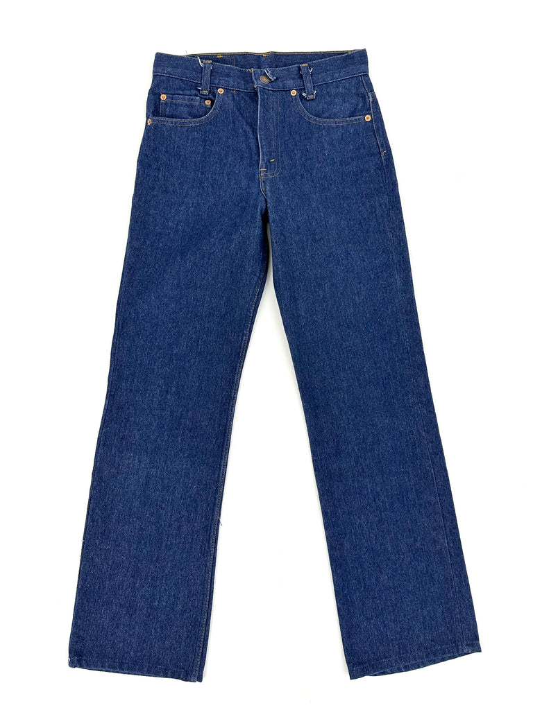 70s Levi's 717 Student Fit Jeans / Size 27