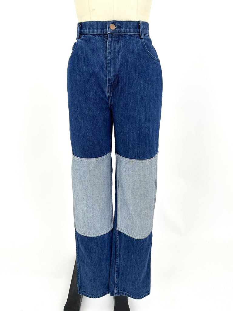 Carleen Two-Tone Jeans