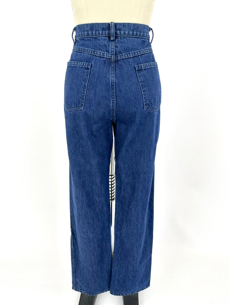 Carleen Two-Tone Jeans