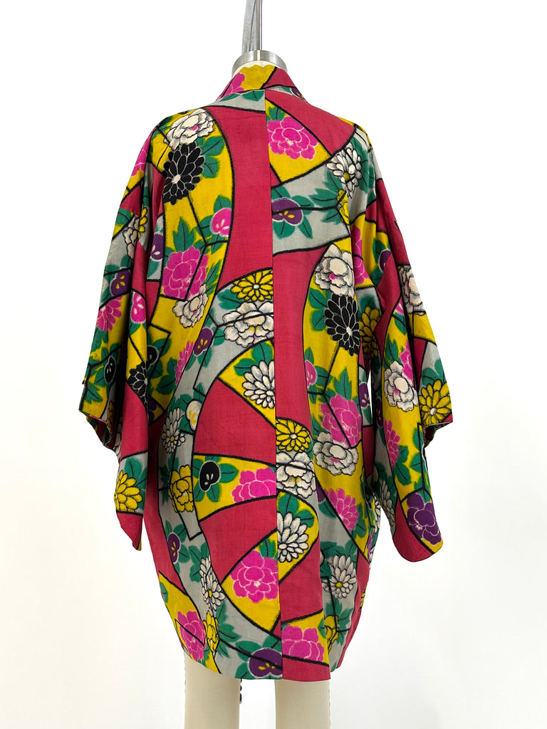 Silk Jacquard Kimono