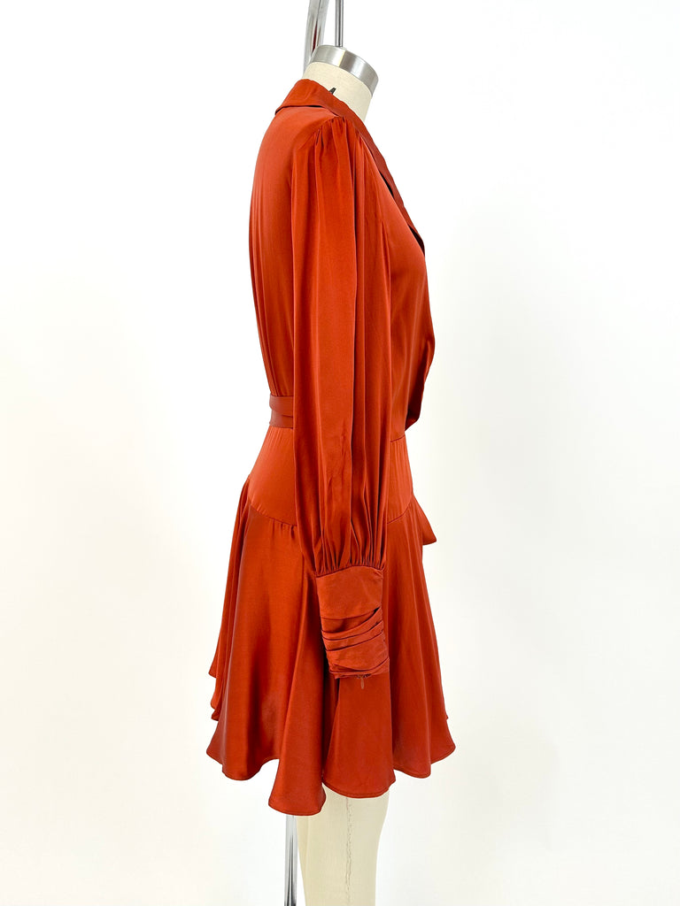 Zimmermann Silk Wrap Dress