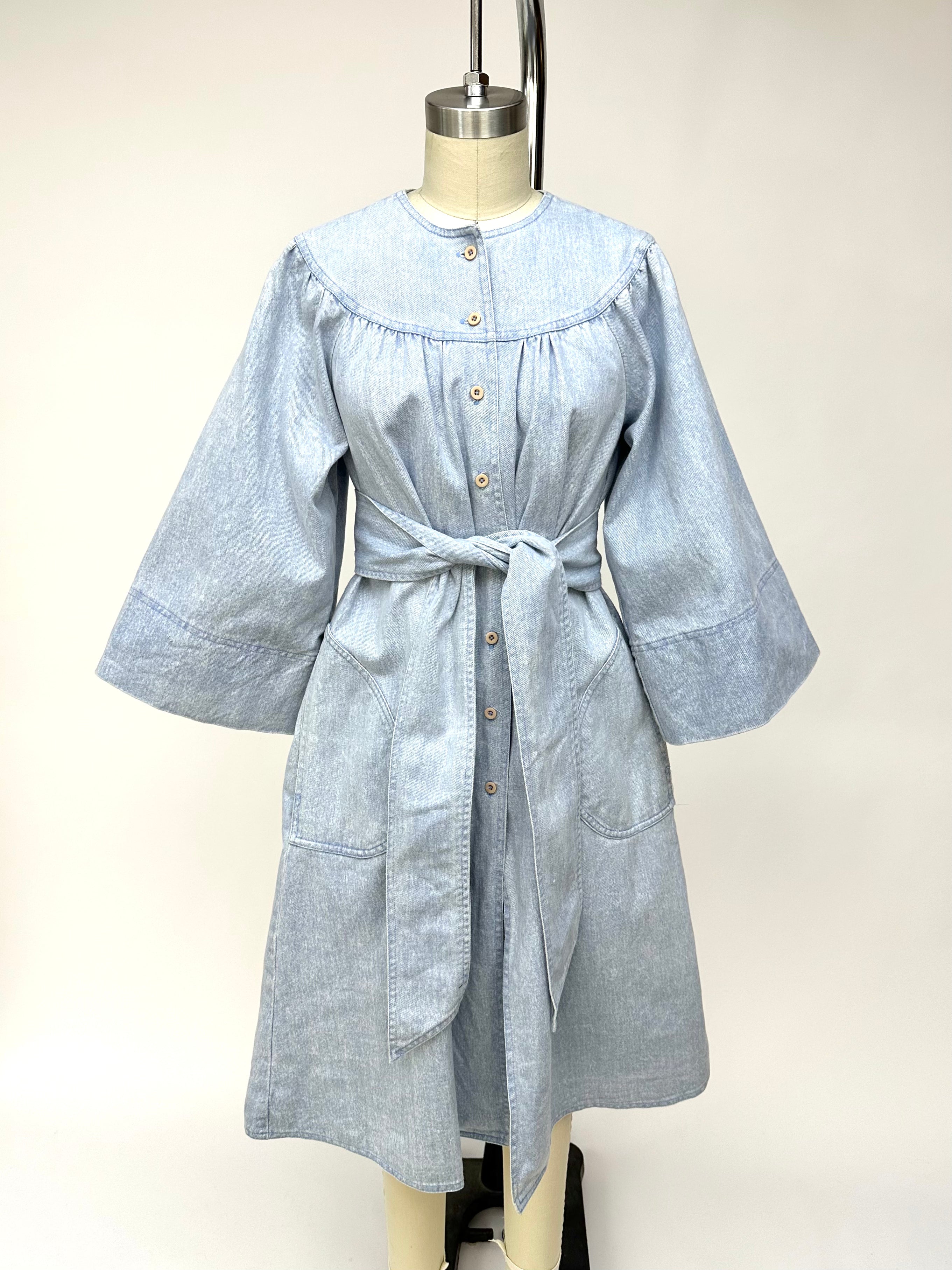 J.G. Saxe Denim Midi Dress | Mercy Vintage