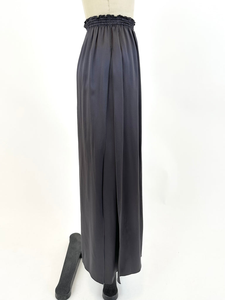 90s Zoran Silk Double Layer Skirt