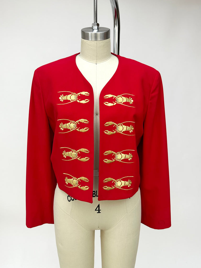 1989 Cruise Me Baby Moschino Couture Lobster Jacket* | Mercy