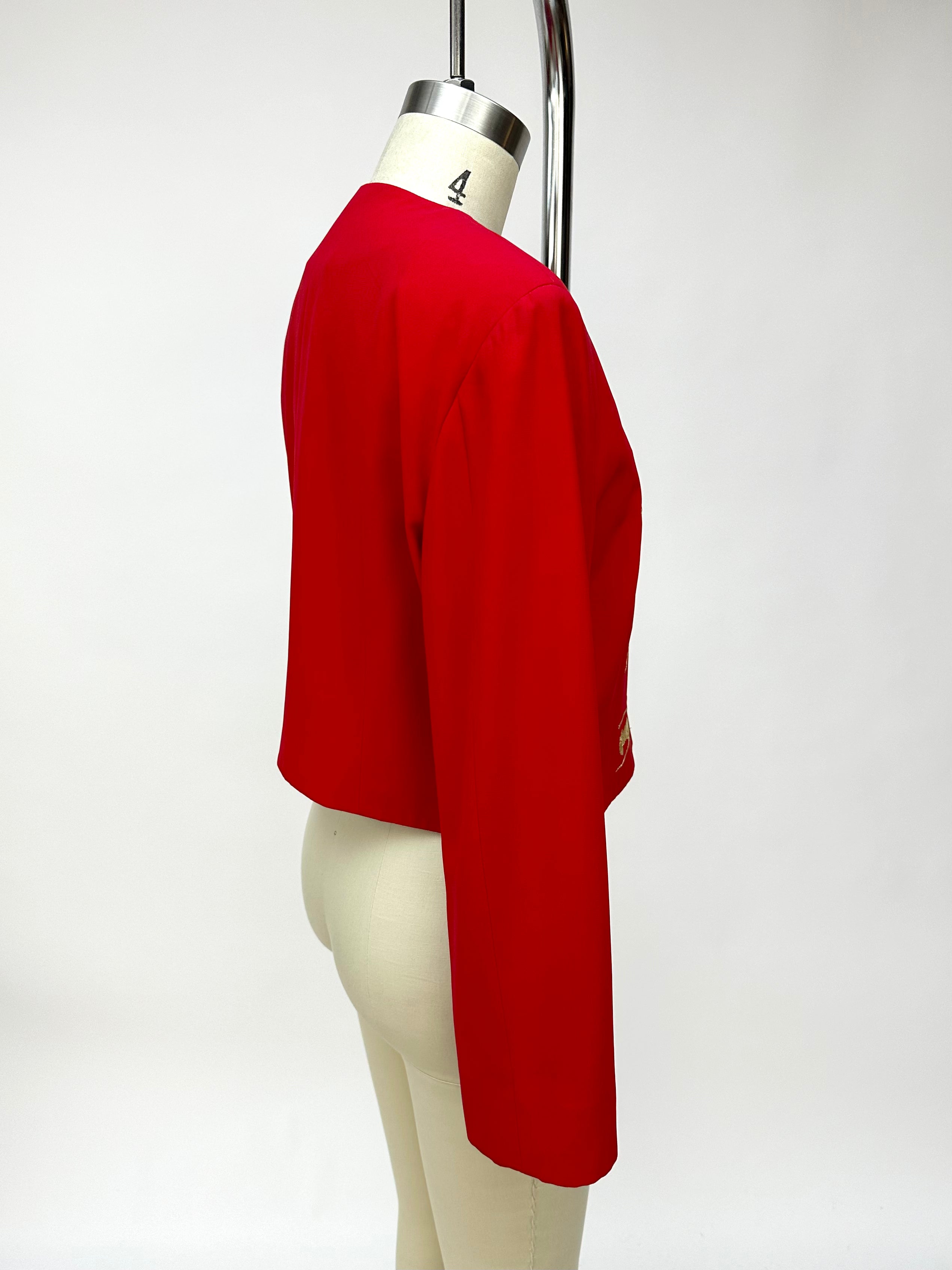 ジャケット MOSCHINO COUTURE Woman Jacket Red 05230420 A0130 Love Moschino puffer red jacket size 40 | eBay
