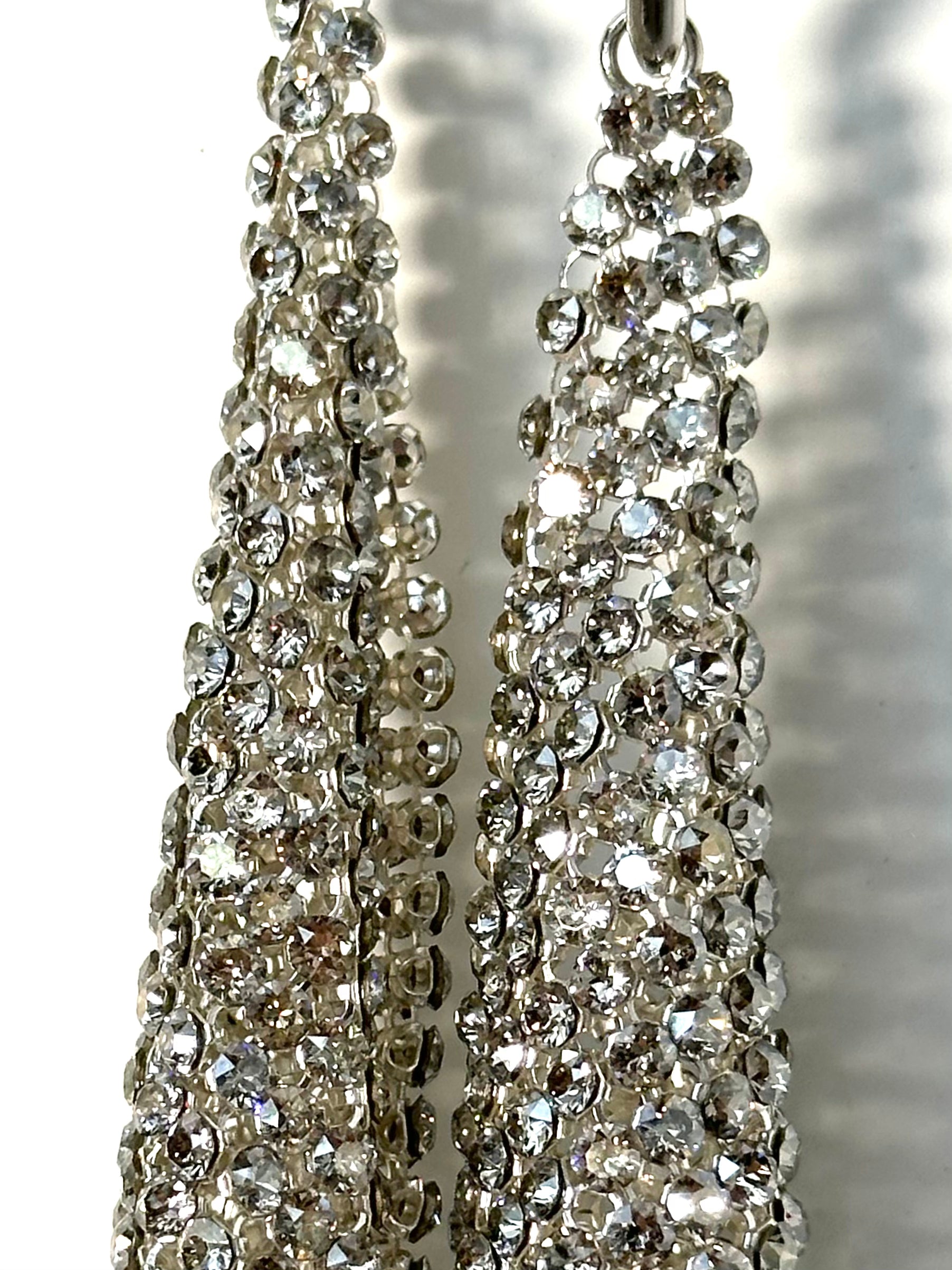 Swarovski mesh earrings discount