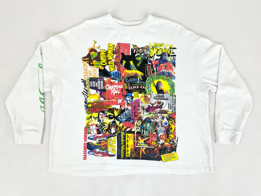 We11done Horror Collage Long Sleeve