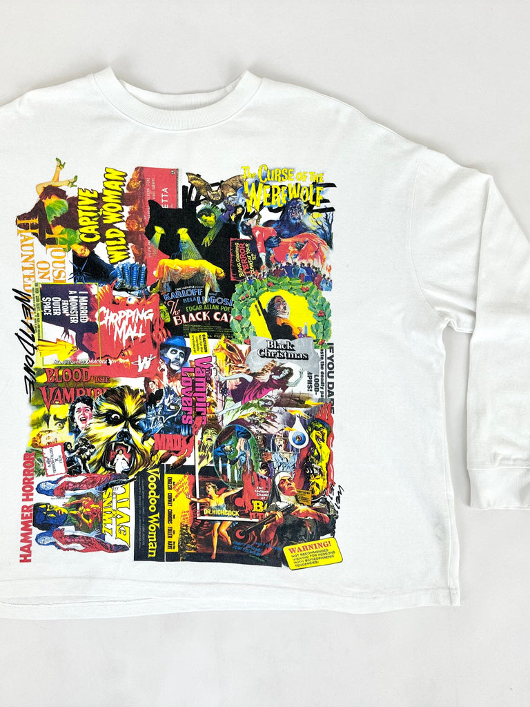 We11done Horror Collage Long Sleeve