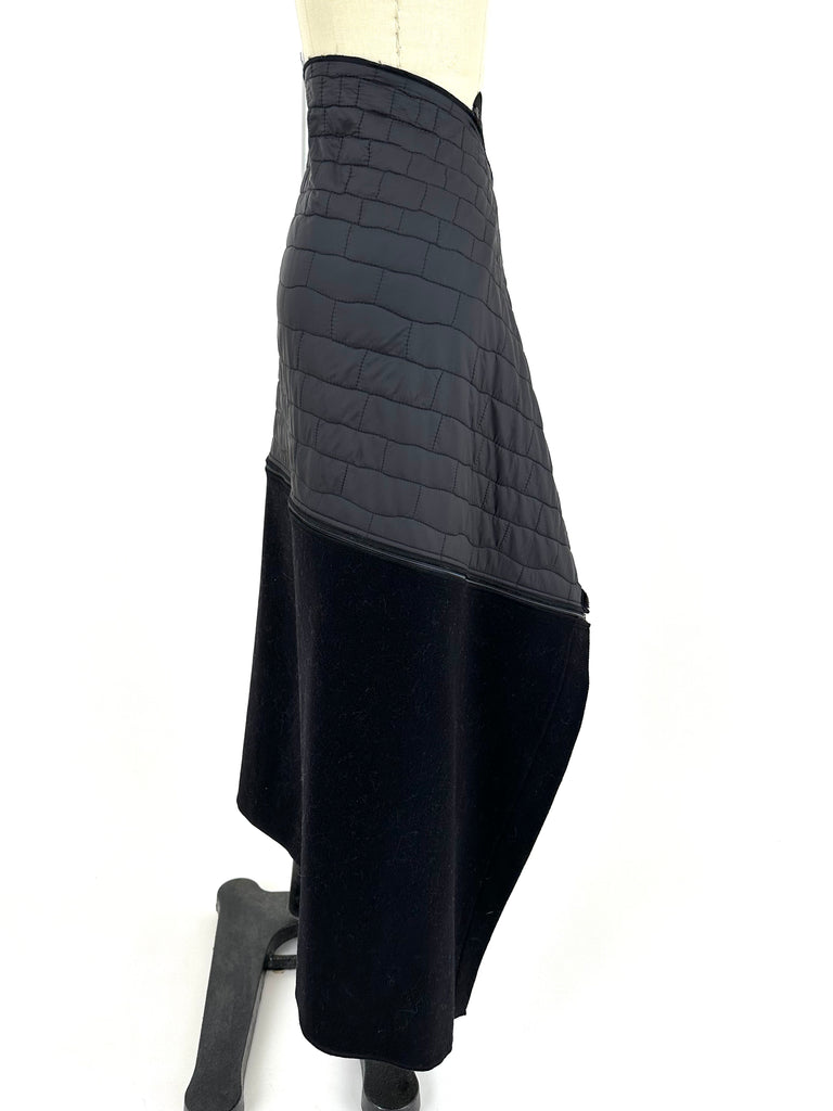 XO Xenia Design Asymmetrical Zipper Skirt