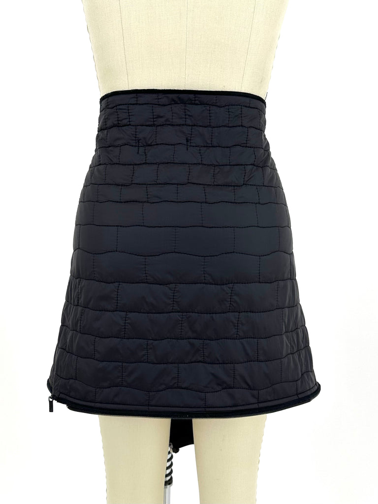 XO Xenia Design Asymmetrical Zipper Skirt