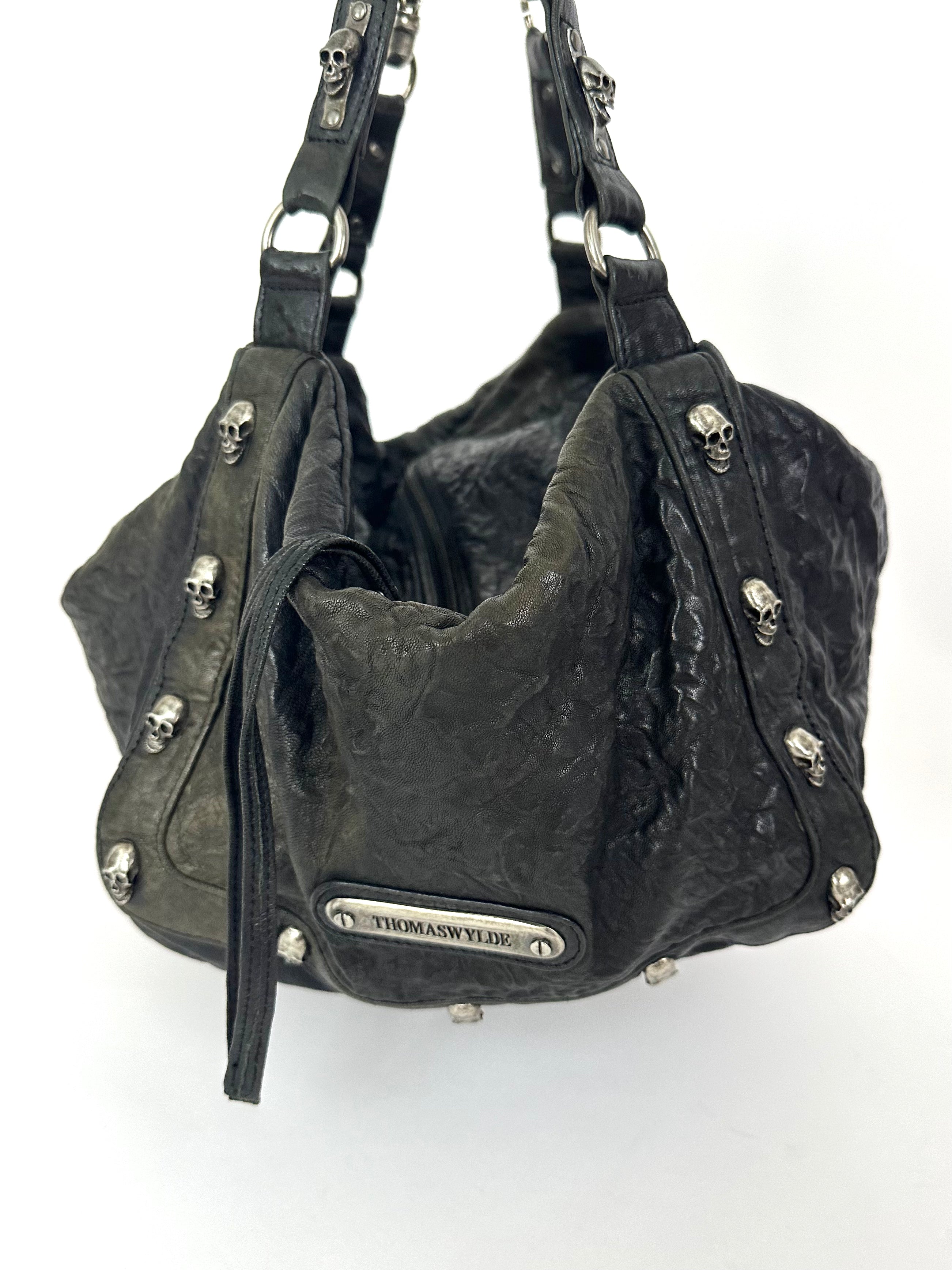 バッグ Thomas Wylde Skull Studded Shoulder Bag バッグ Thomas Wylde Skull Studded Shoulder Bag Thomas Wylde
