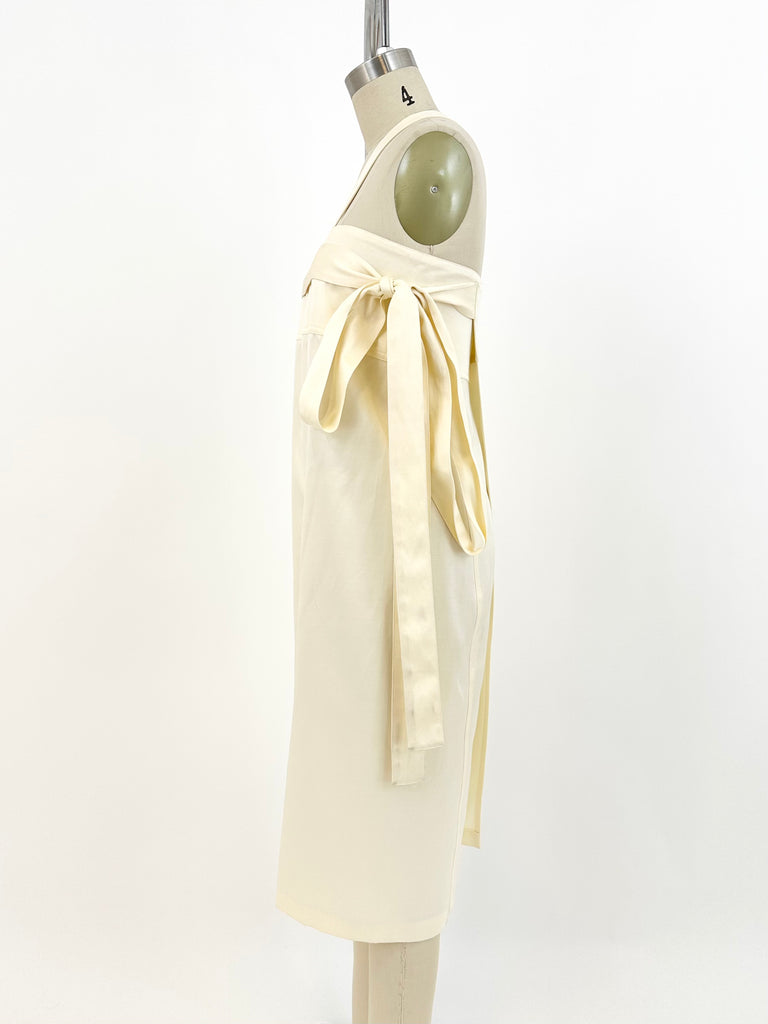Jil Sander Asymmetrical Wrap Dress