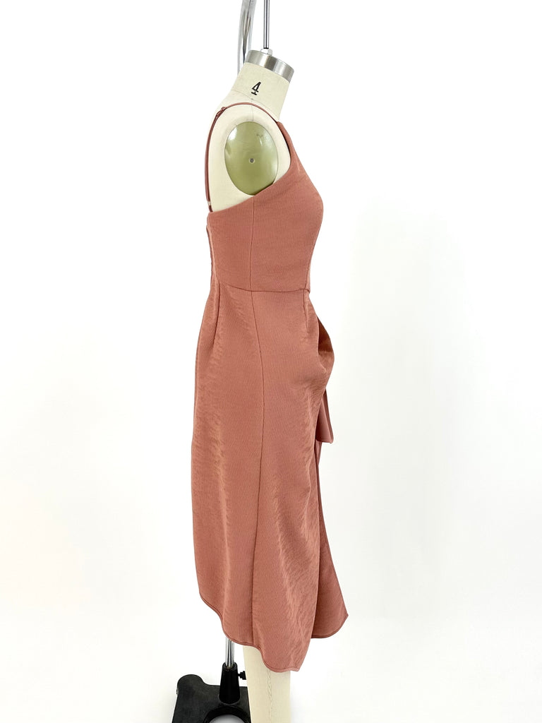 C/ MEO Collective Asymmetrical Gathered Dress