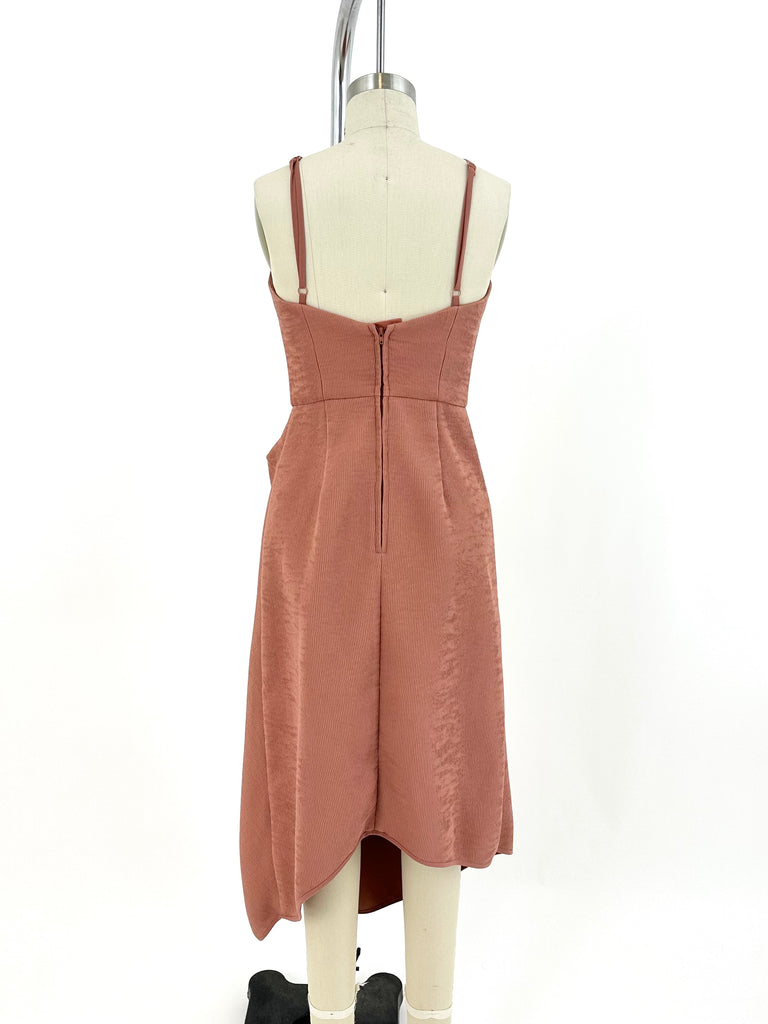 C/ MEO Collective Asymmetrical Gathered Dress