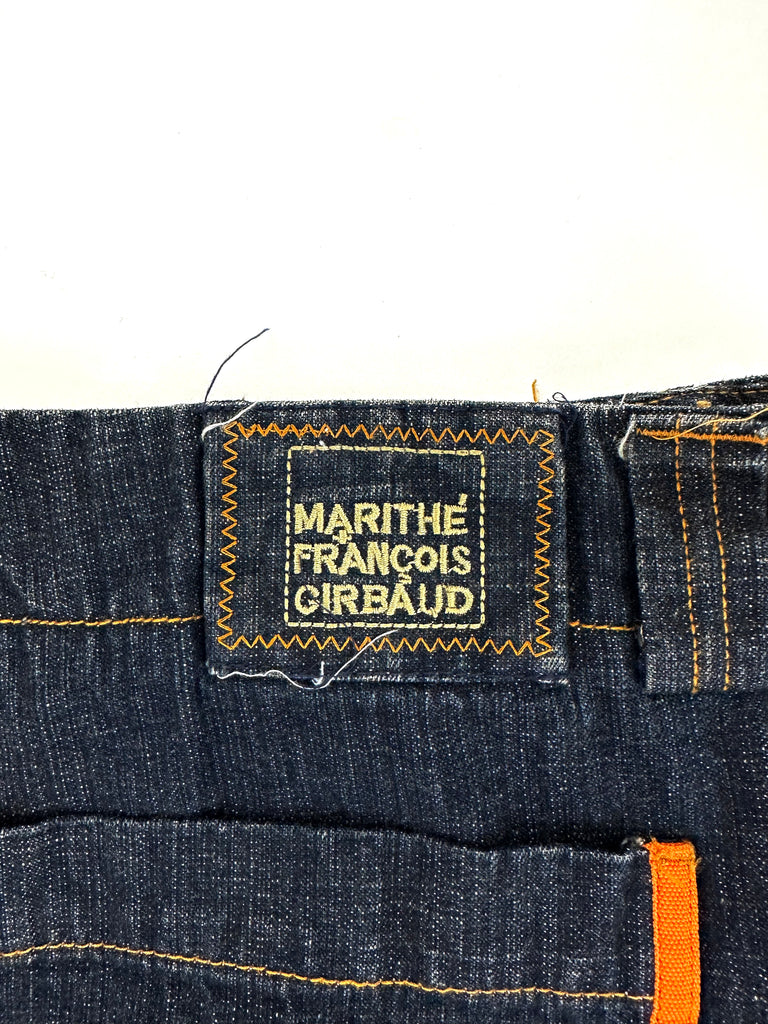 Marithé + François Girbaud Logo Strap Jeans