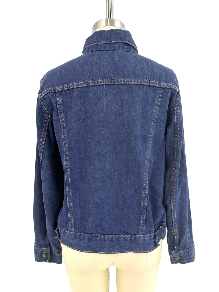 70s Levi's Dark Wash Denim Jacket