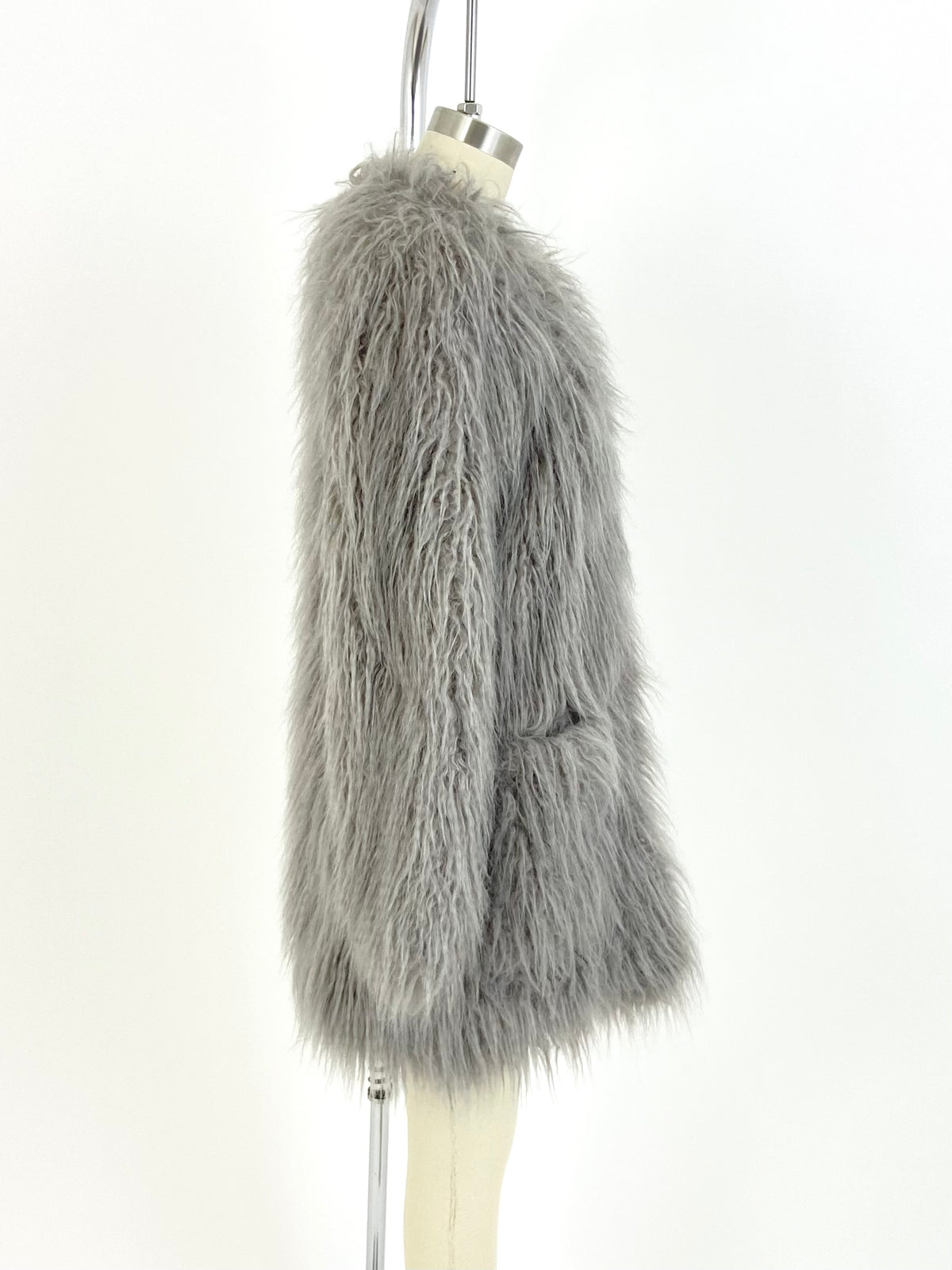 Smythe Faux Mongolian Fur Coat* | Mercy Vintage