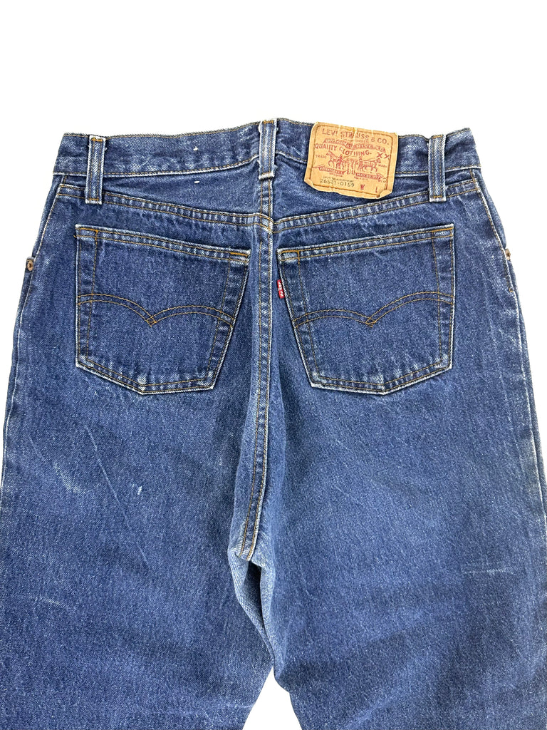 80s Levi's 571 Button Fly / Size 30
