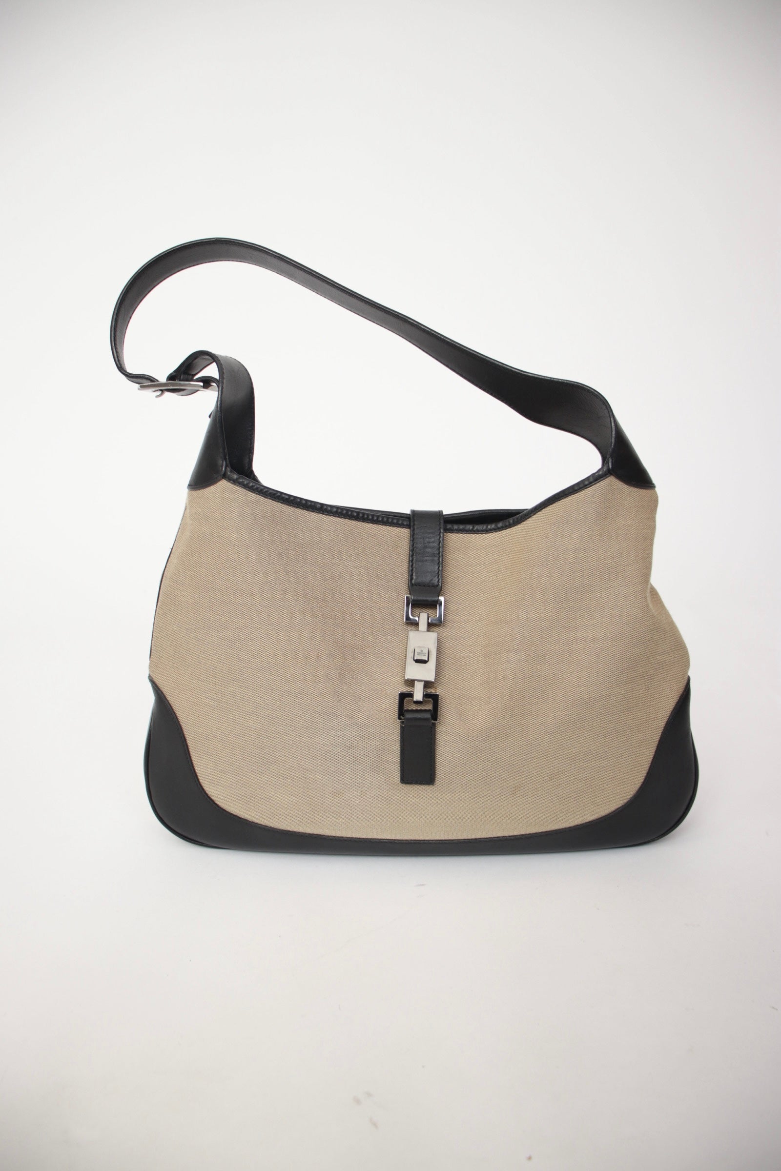 Gucci Jackie Canvas Bag | Mercy Vintage Gucci Jackie Canvas Bag | Mercy Vintage