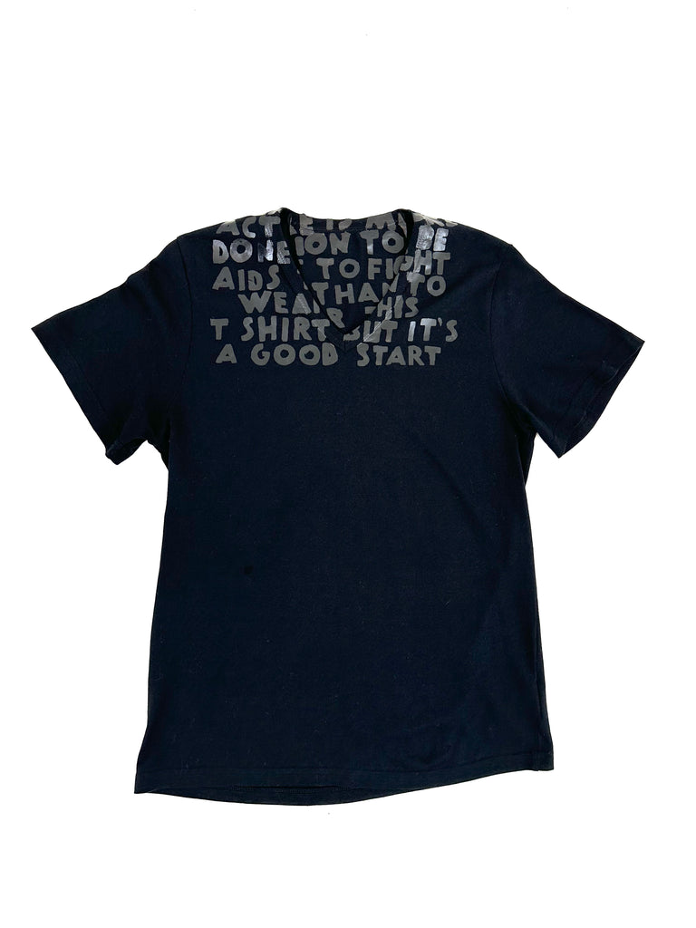 Maison Martin Margiela AIDS Awareness T-Shirt Sz.L/Rick Owens/Raf Simons/ |  eBay