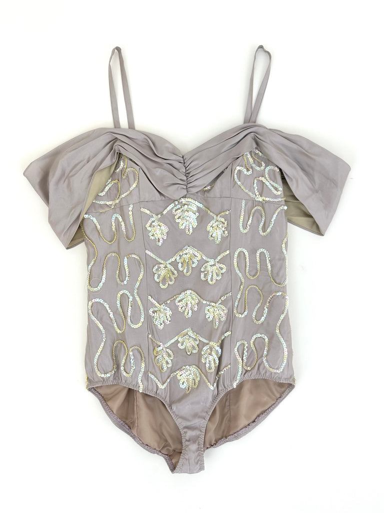 Anna Sui Sequin Embellished Bodysuit