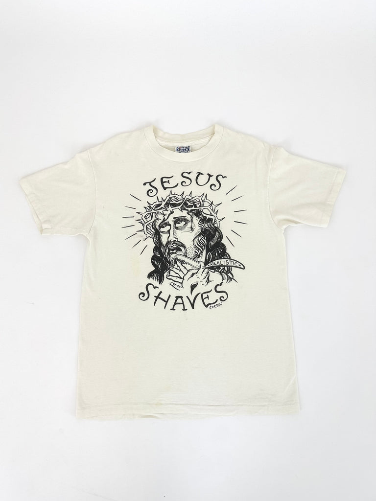 Jesus Shaves Signed Tee*