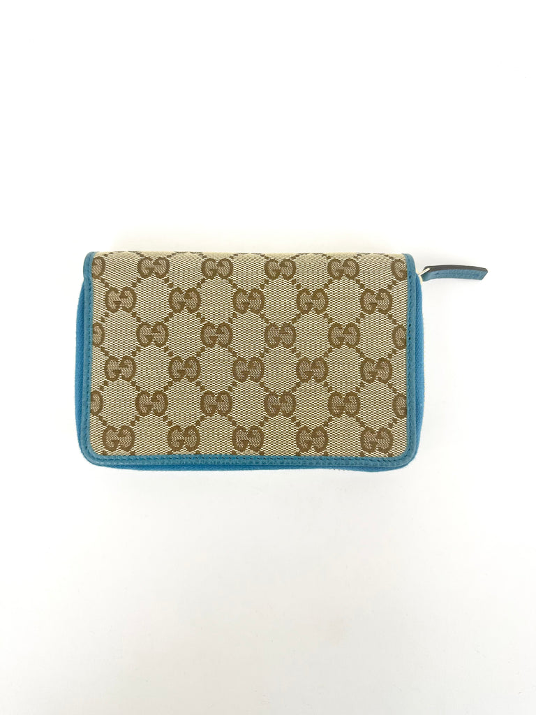 Gucci GG Canvas Zipper Wallet
