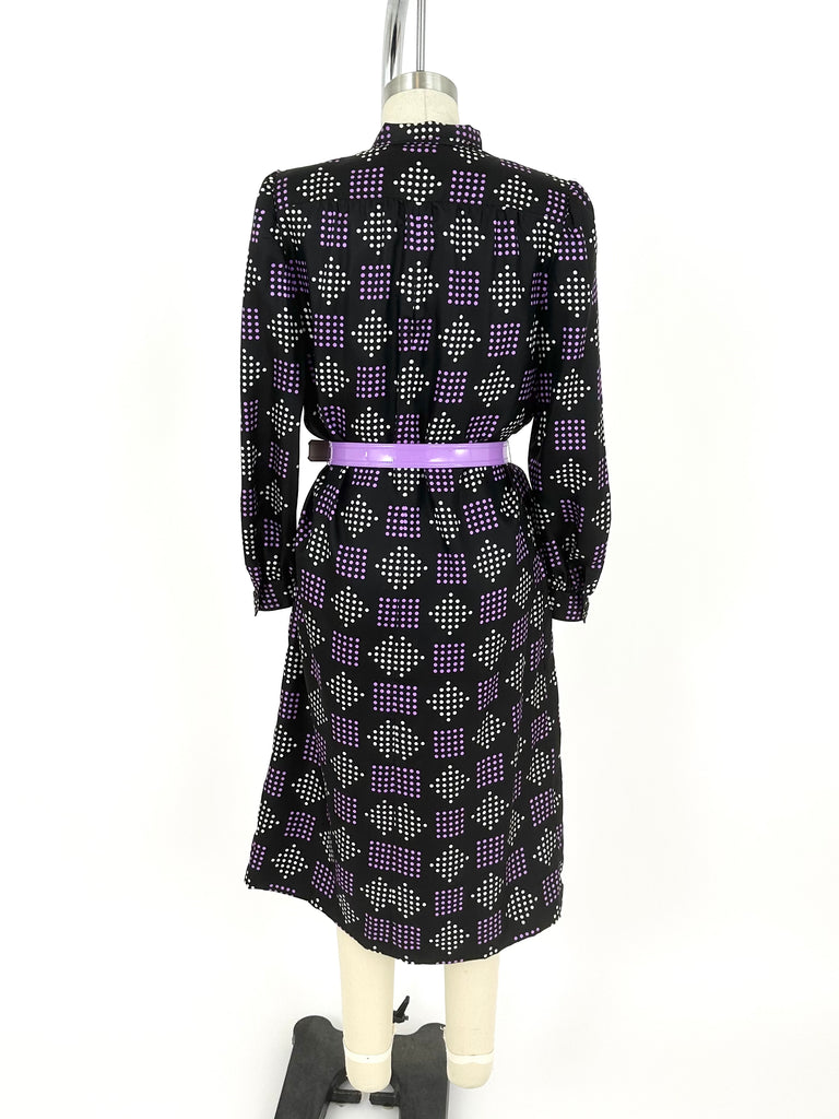 Givenchy Nouvelle Boutique Silk Belted Dress