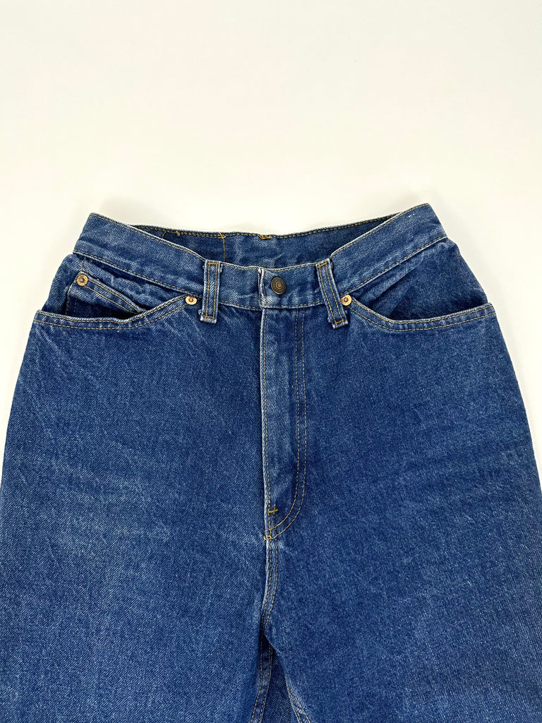 70s Levi's 633 Orange Tab Jeans / Size 26