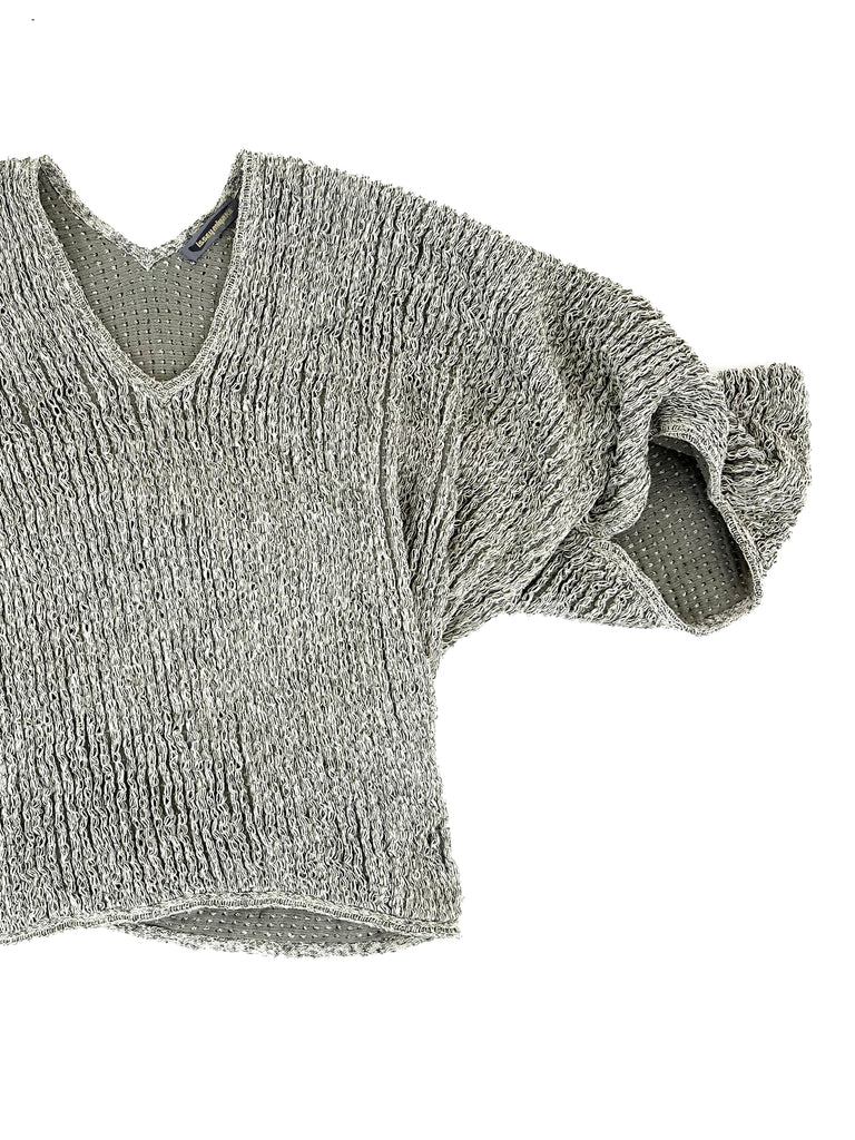 80s Issey Miyake Deformed Knit Sweater | Mercy Vintage 80s Issey Miyake Deformed Knit Sweater | Mercy Vintage