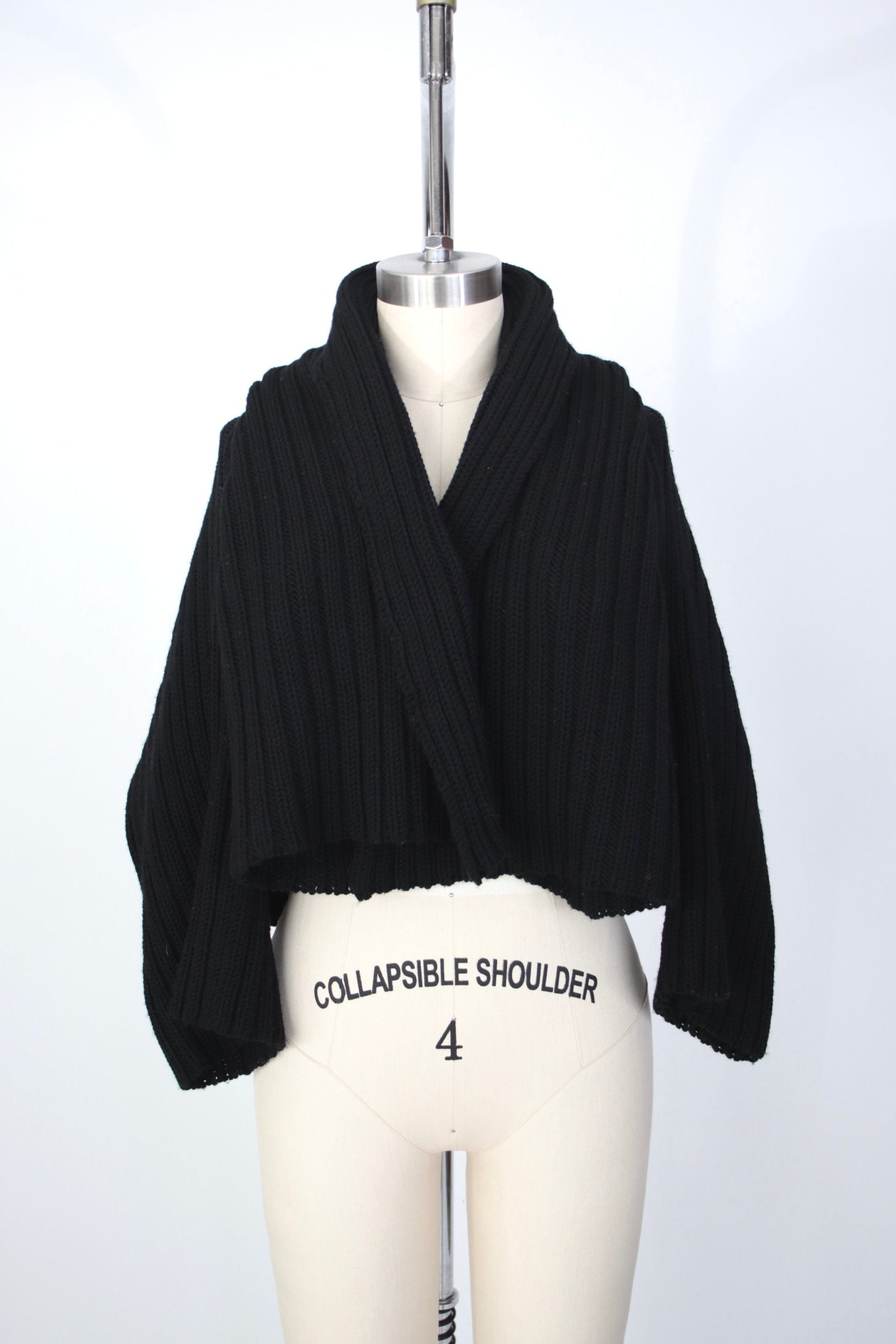 トップス Yohji Yamamoto - black deformed cardigan Y's Yohji Yamamoto black deformed cardigan by scrunched