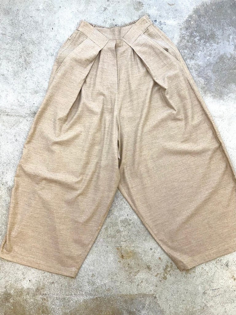 Mónica Cordera Curve Pleated Pants | Mercy Vintage