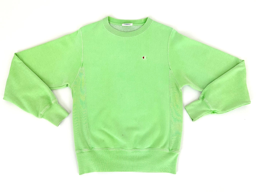Neon top champion crewneck