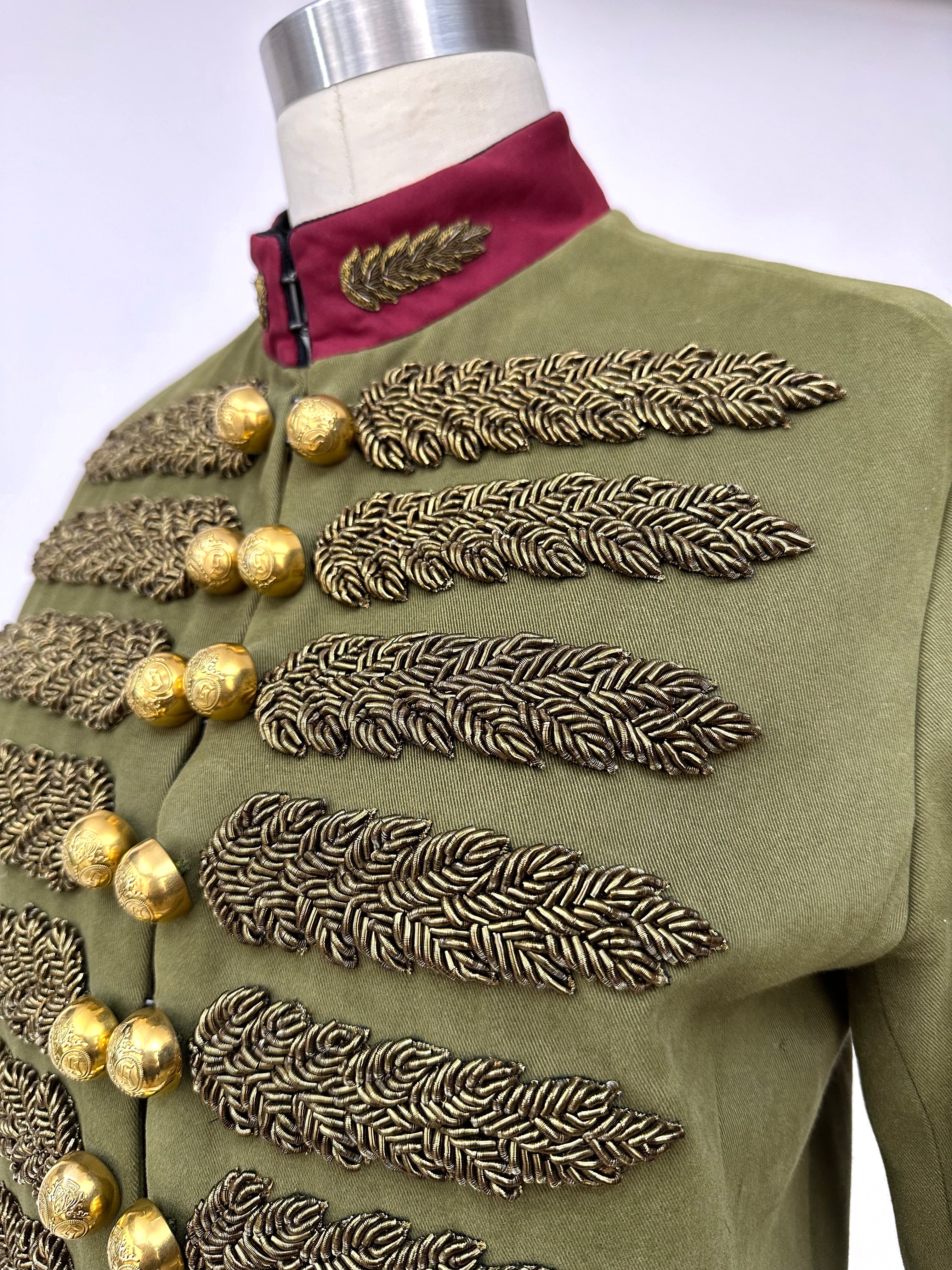 2015 Gucci Prince Charming Military Jacket Mercy Vintage