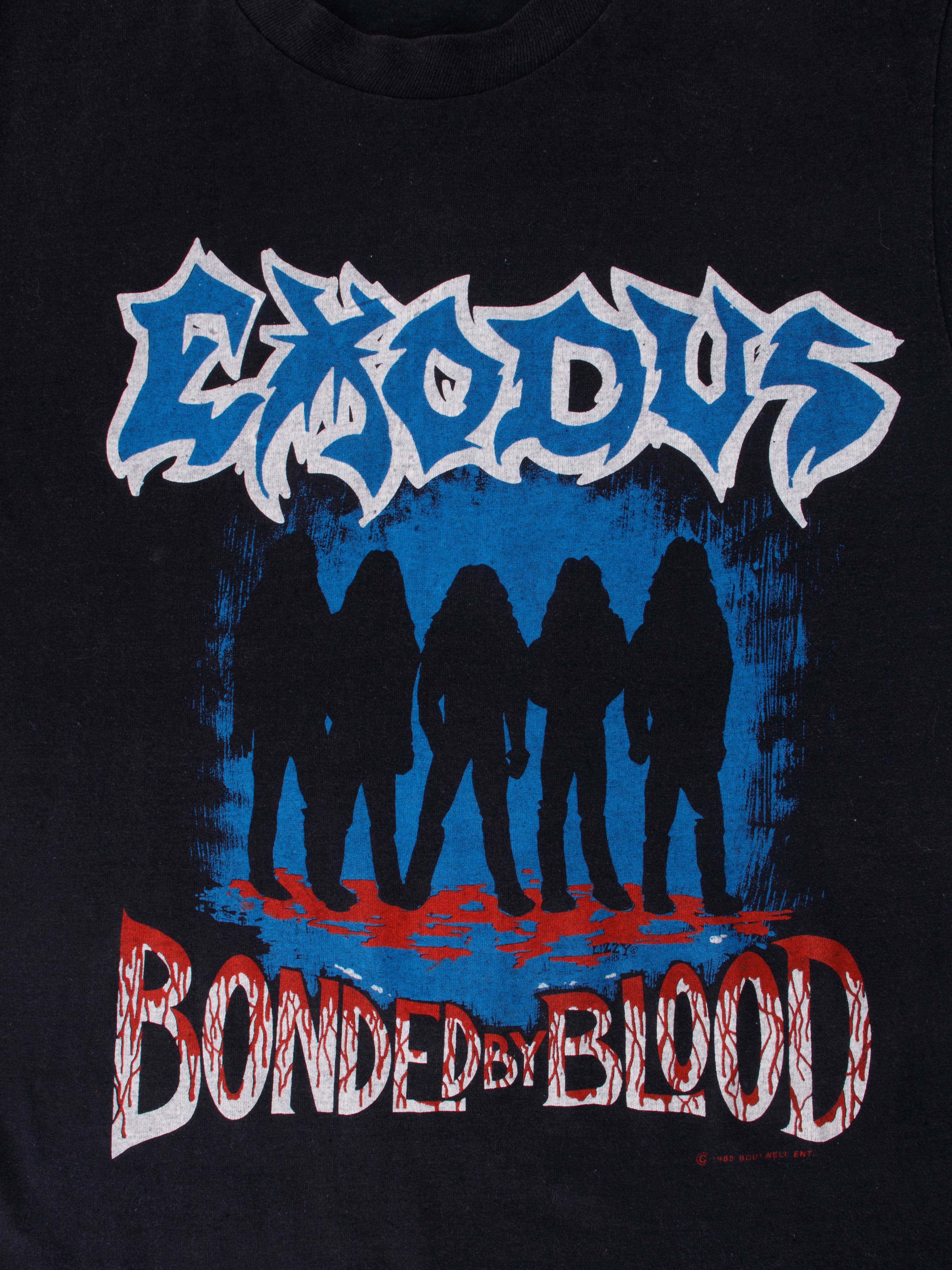 1985 Exodus Bonded By Blood Tee | Mercy Vintage