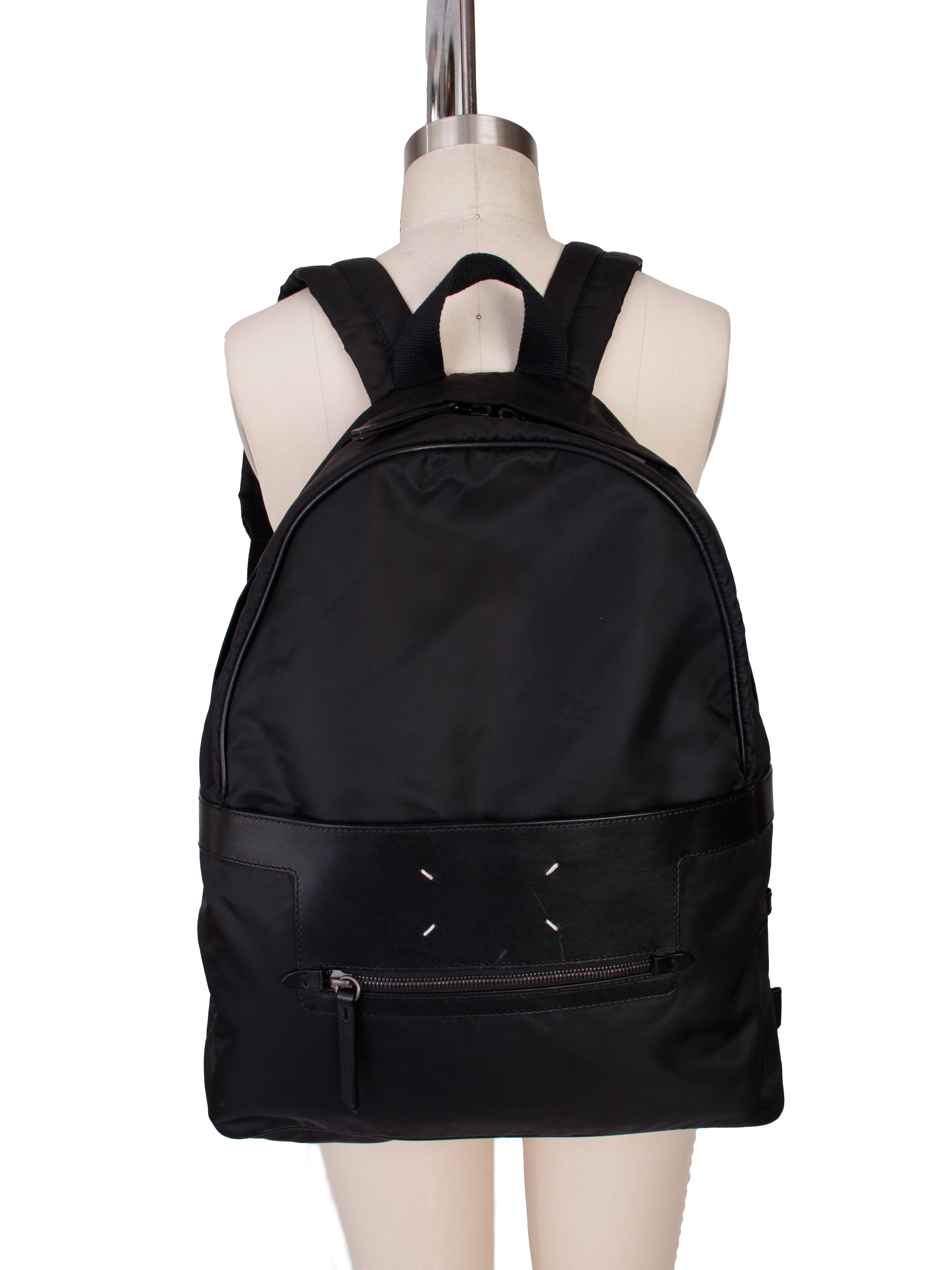 Maison Martin Margiela Nylon & Leather Backpack | Mercy Vintage
