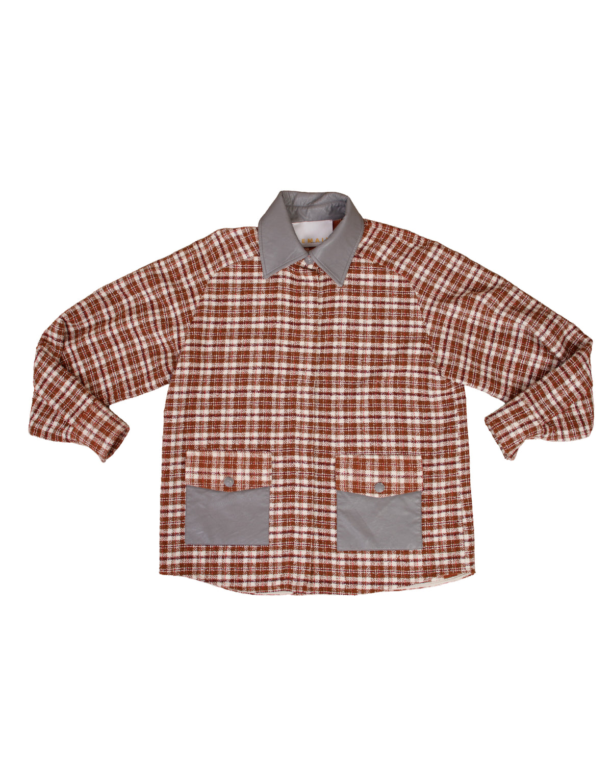 Remain Birger Christensen Plaid Boucle Jacket