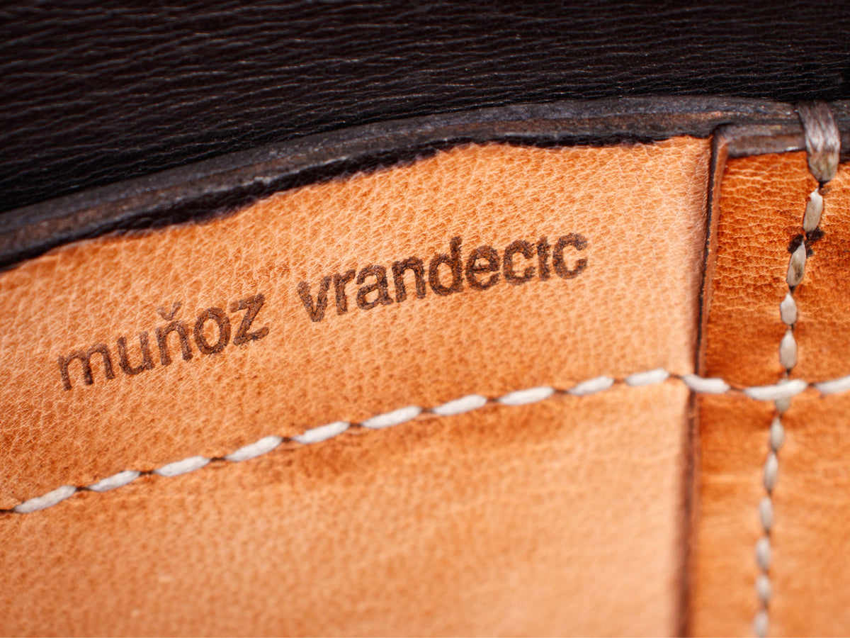 Munoz Vrandecic Couture Leather Key Lock Bag