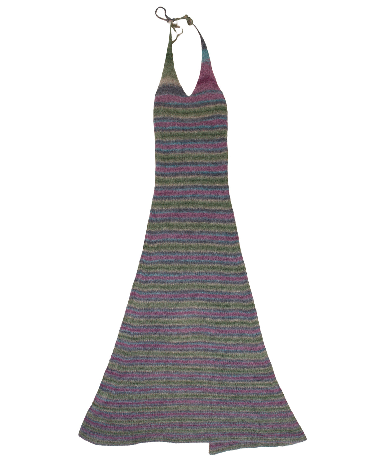 Jacquemus Mohair & Alpaca Blend Halter Dress