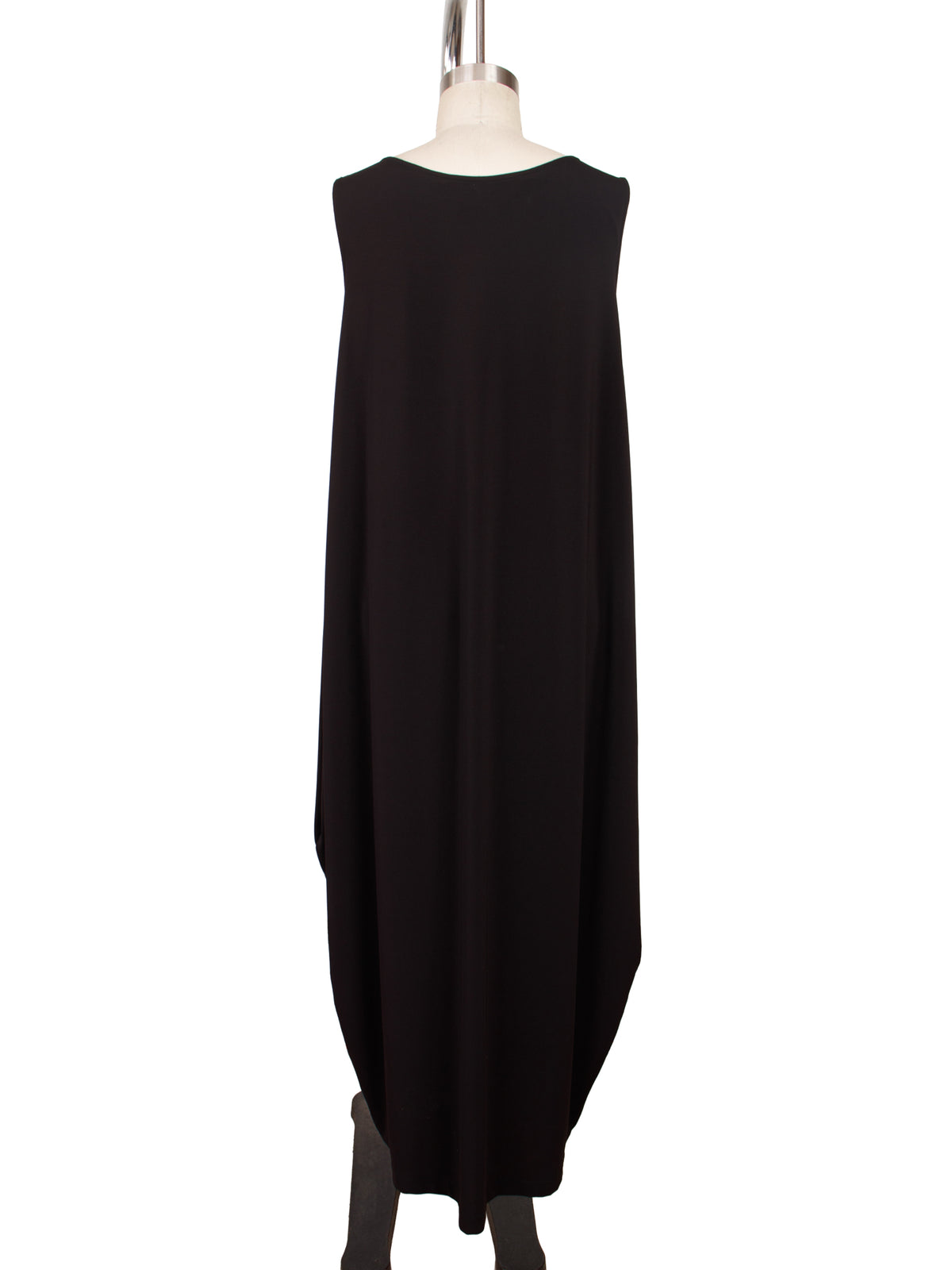Issey Miyake Black Jersey Cocoon Dress