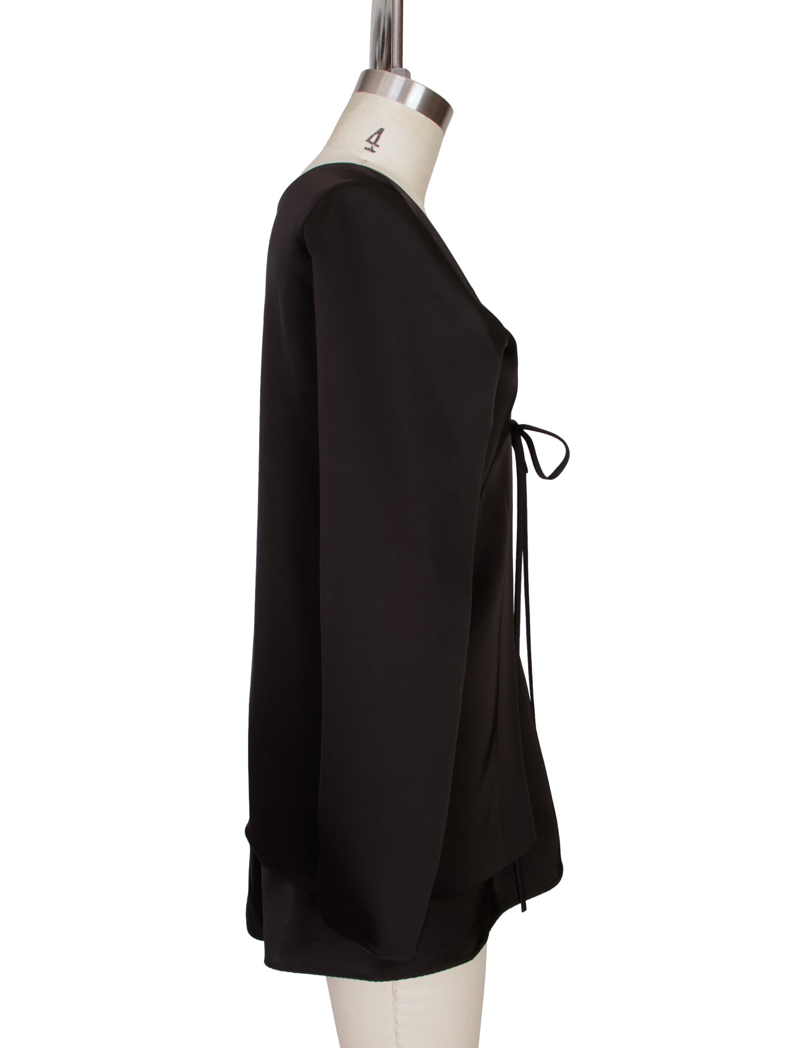 Leset Tie Blouse & Mini Skirt Set