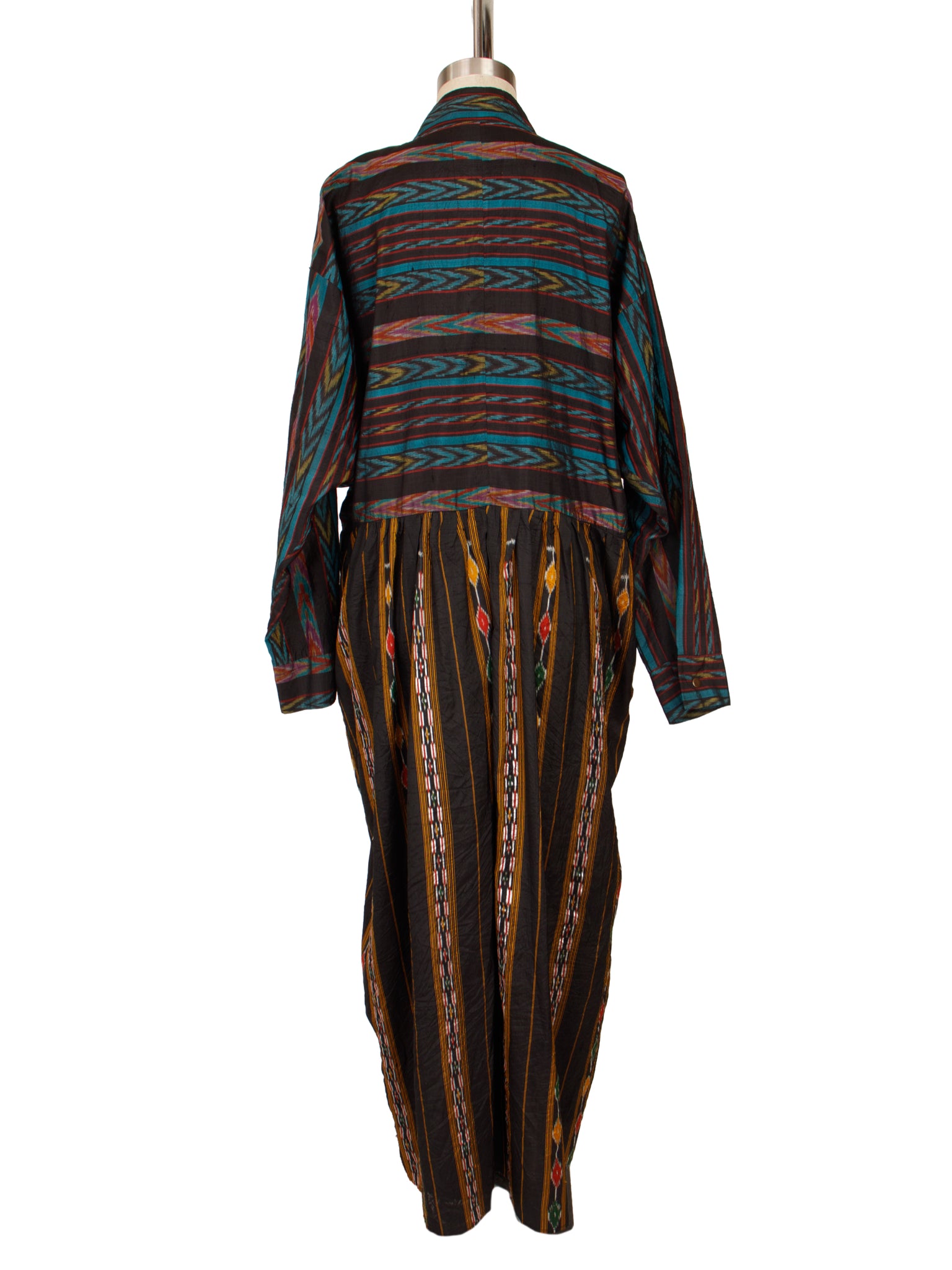 1988 Visual Professional Silk Ikat Dress