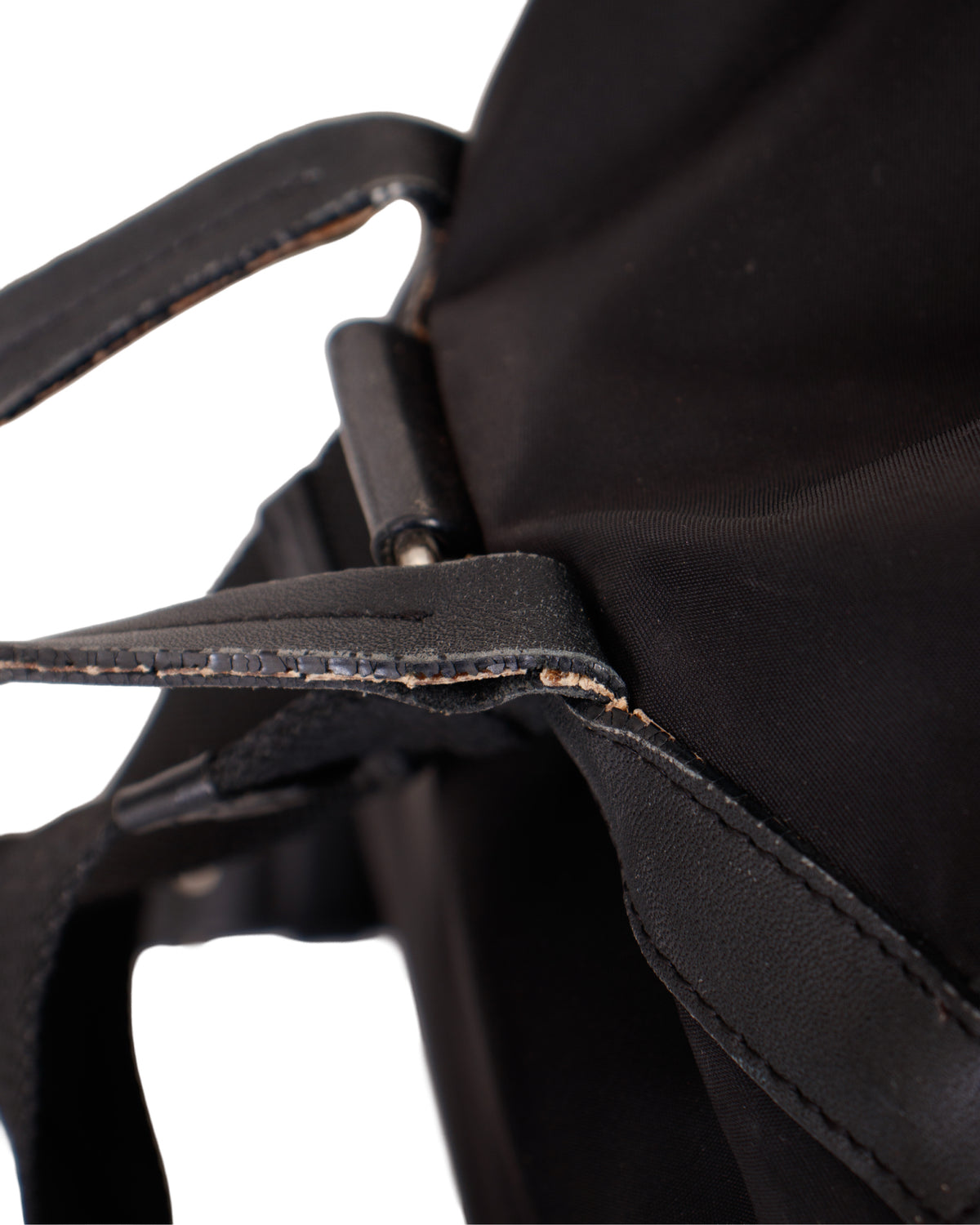Prada Tessuto Buckle Backpack