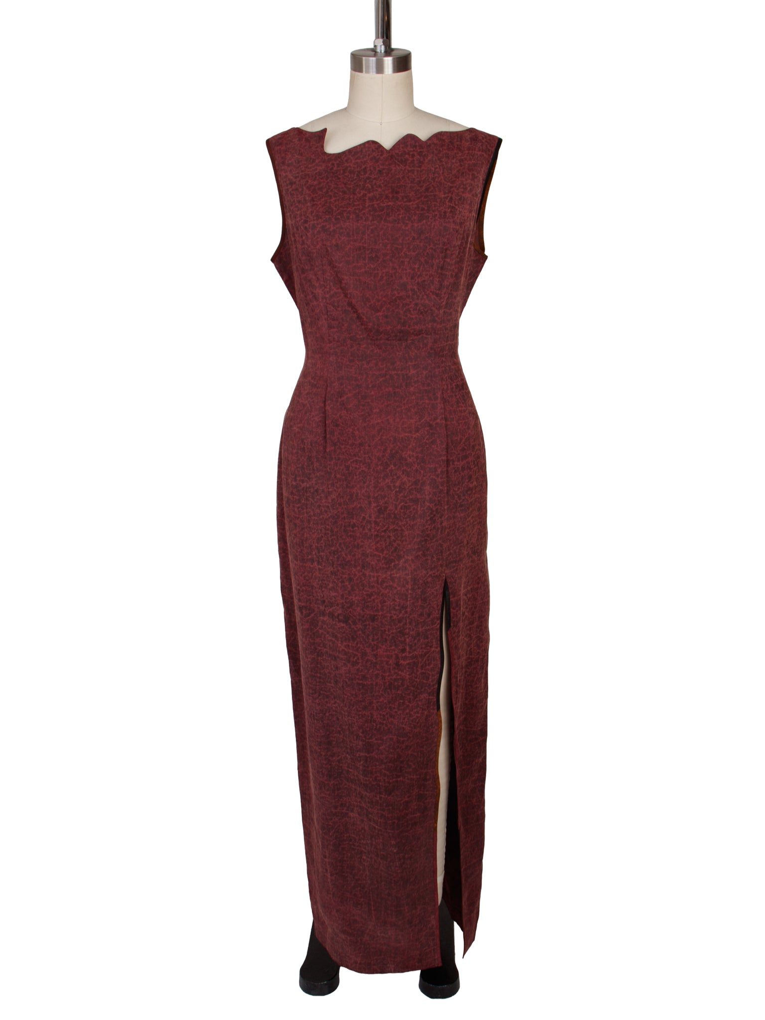 Sophie Hong Washed Silk Hand Dyed Dress