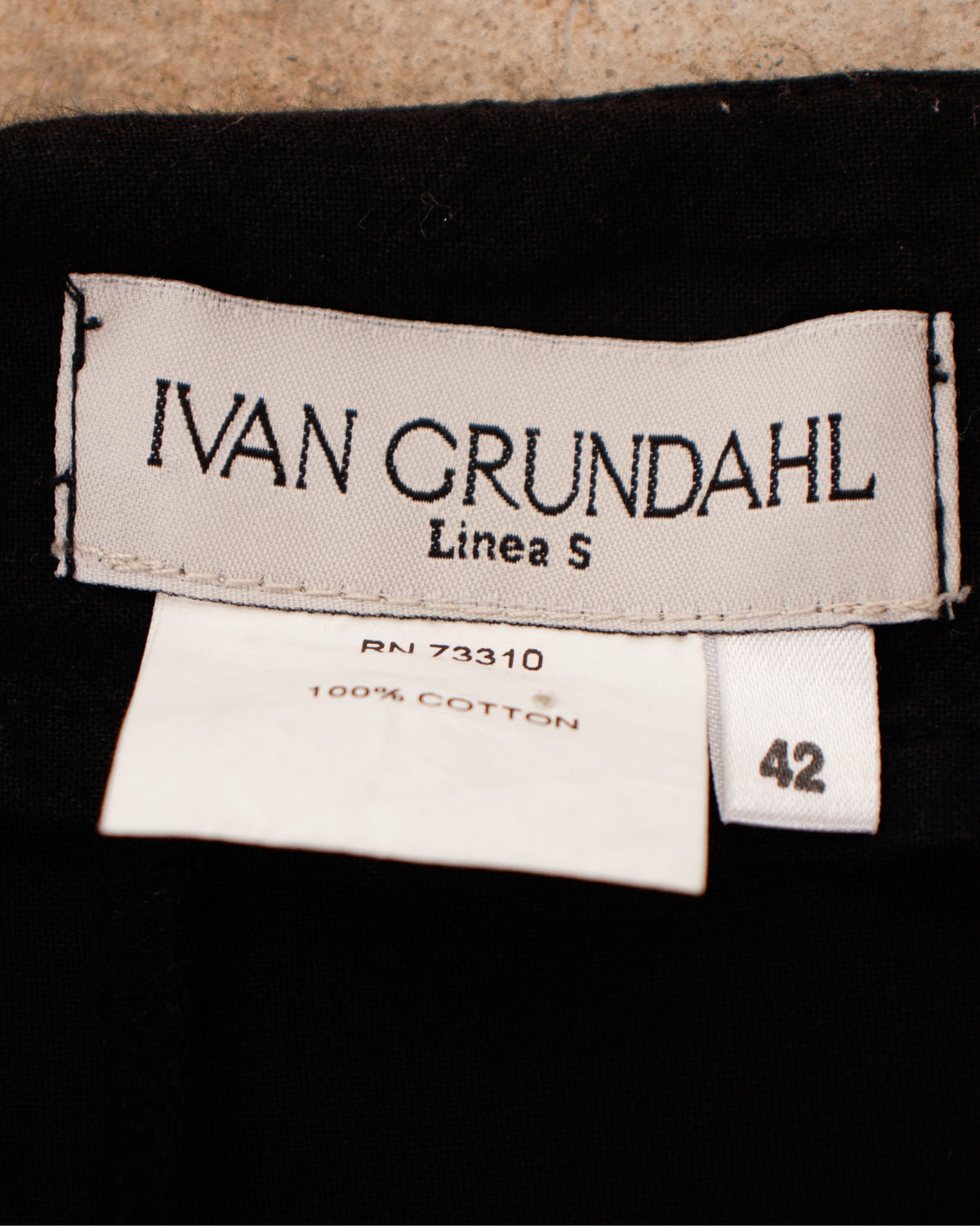 Ivan Grundahl Raw-Edge Asymmetrical Skirt